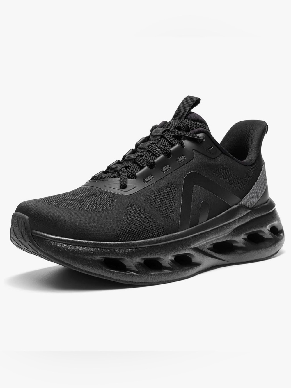All-Black Athletic Sneakers